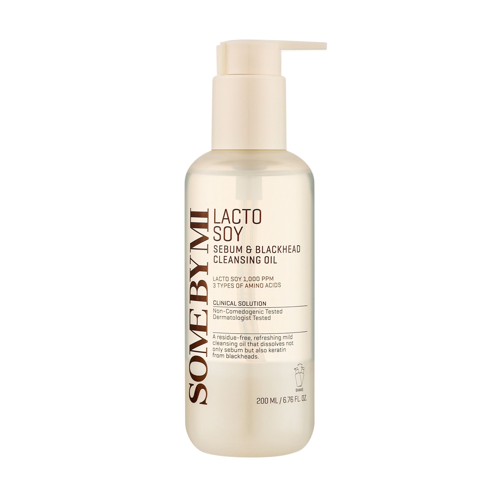 Очищувальна олія для обличчя Some By Mi Lacto Soy Sebum &amp; Blackhead Cleansing Oil, 200 мл
